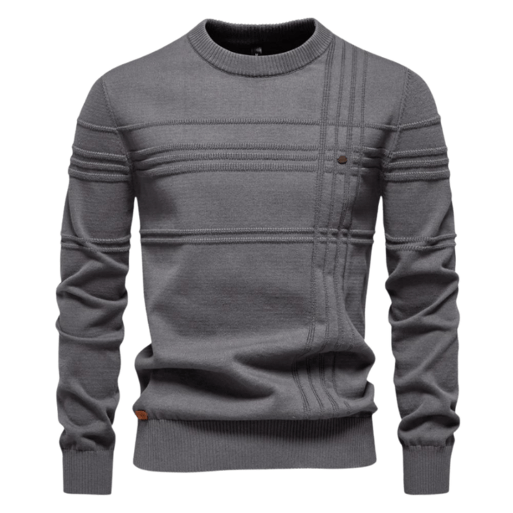 Seve - Elegant Checked Sweater