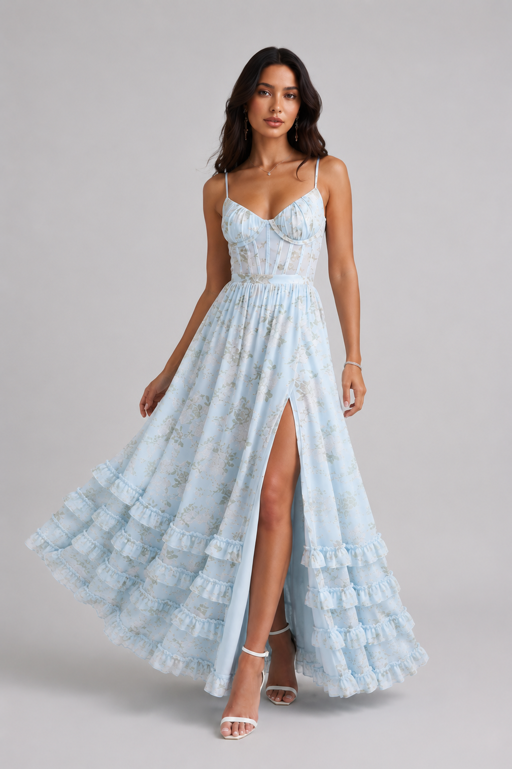 Bella - Flowing Boho Maxi Dress