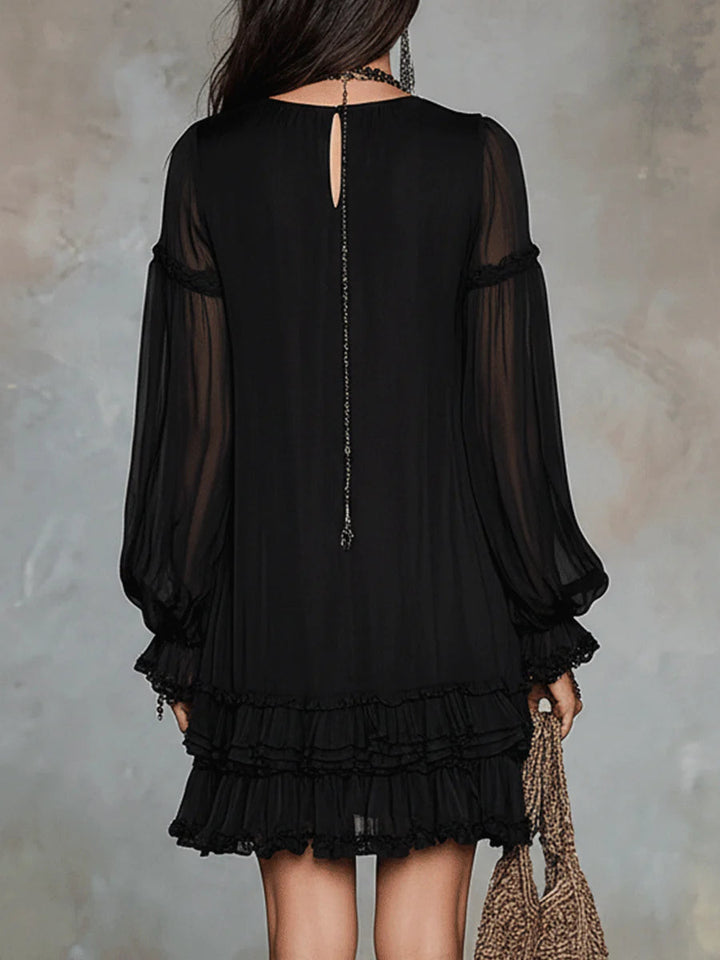 Seraphina - Timeless Ruffle Mini Dress