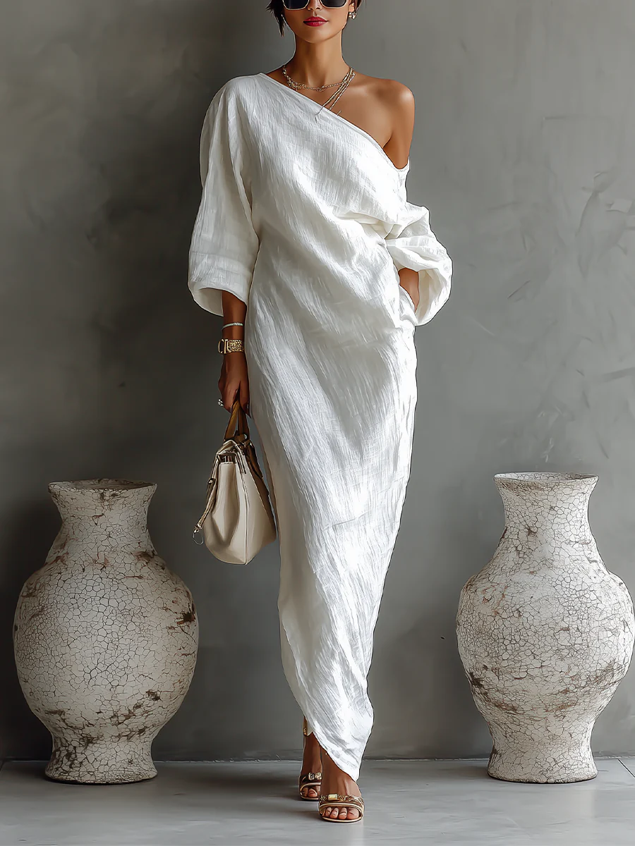 Erra - One Shoulder Maxi Dress