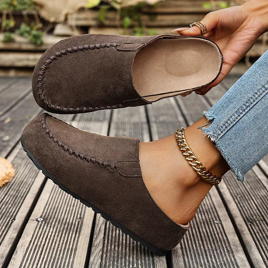 Arabella – Vintage Orthopaedic Leather Mules