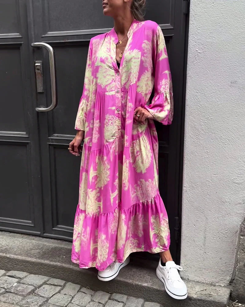 Lena - Elegant dress with a flowing cut