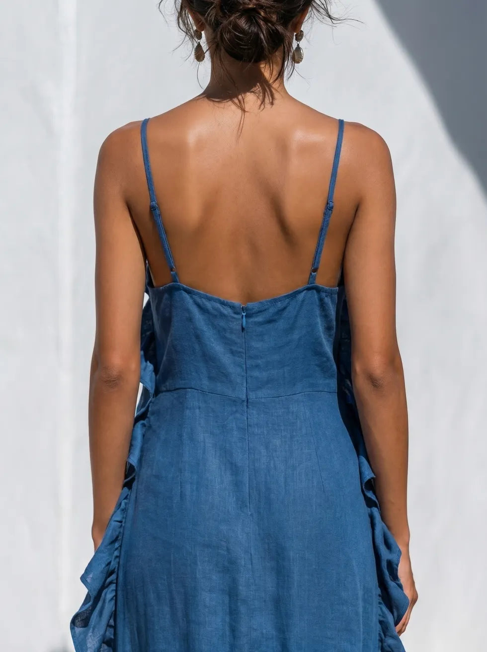 Harra - Flowing Maxi Dress with Ruffle Details