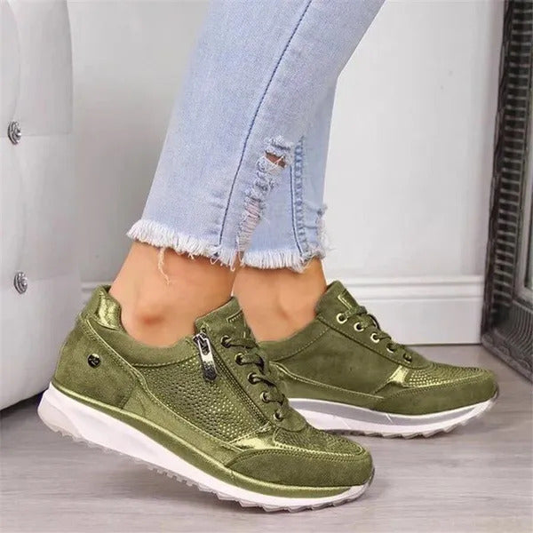 Herrie – Zip-Up Orthopedic Sneakers