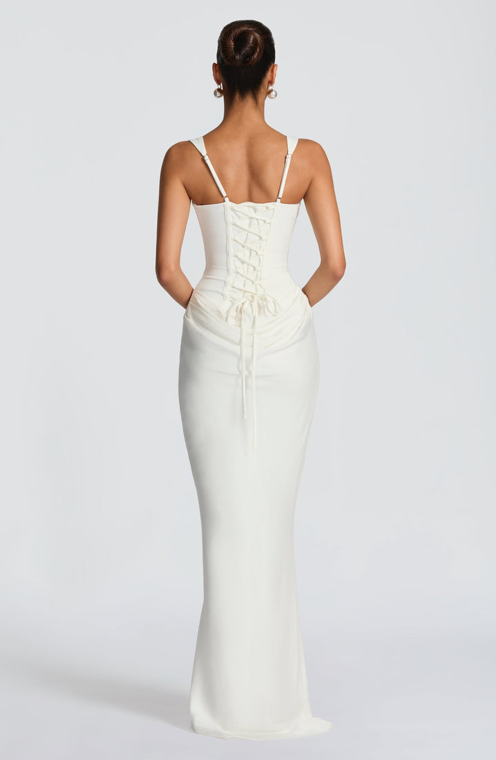 Louisse – Maxi Dress with Square Neckline