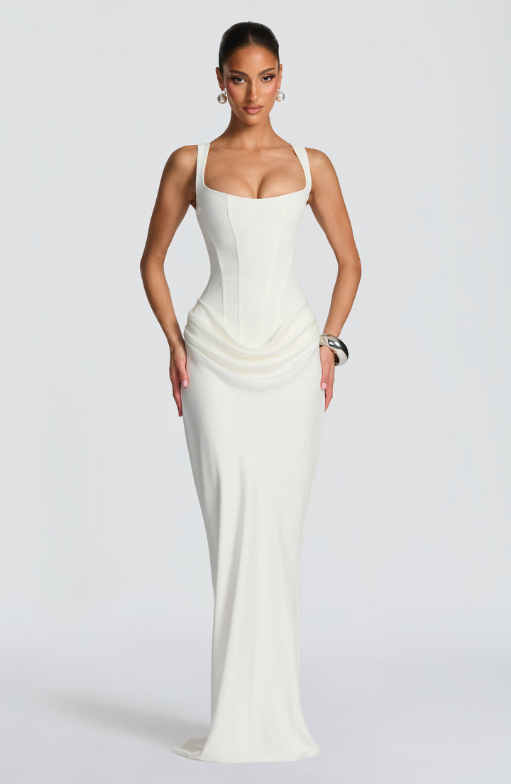 Louisse – Maxi Dress with Square Neckline