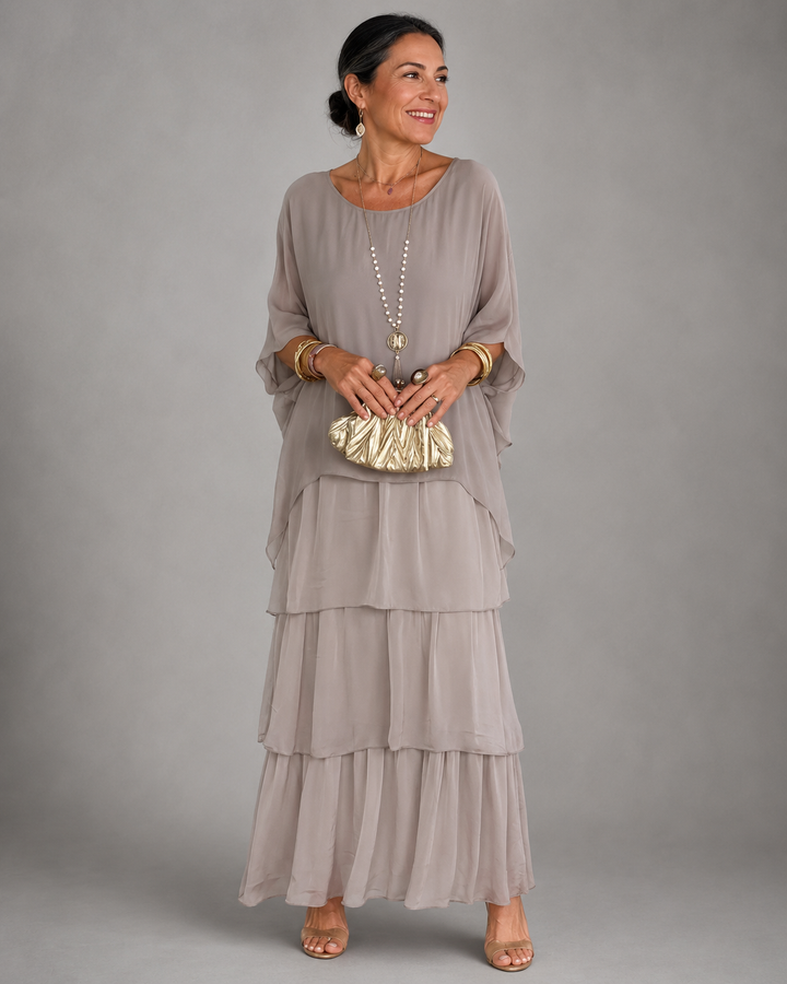 Laurina - Elegant Flowing Maxi Dress
