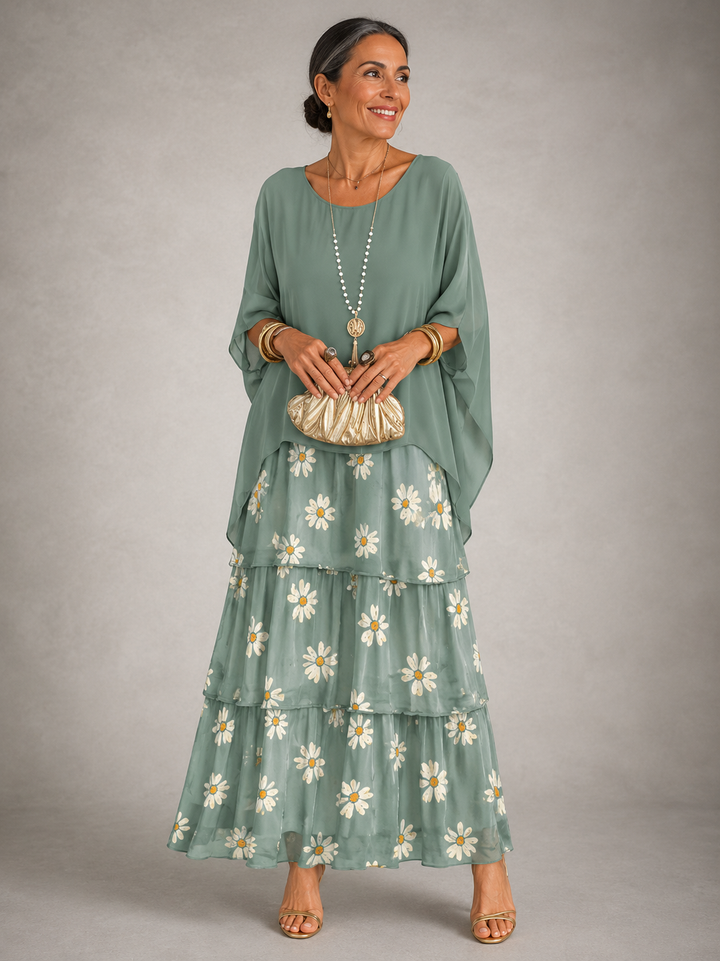 Laurina - Elegant Flowing Maxi Dress
