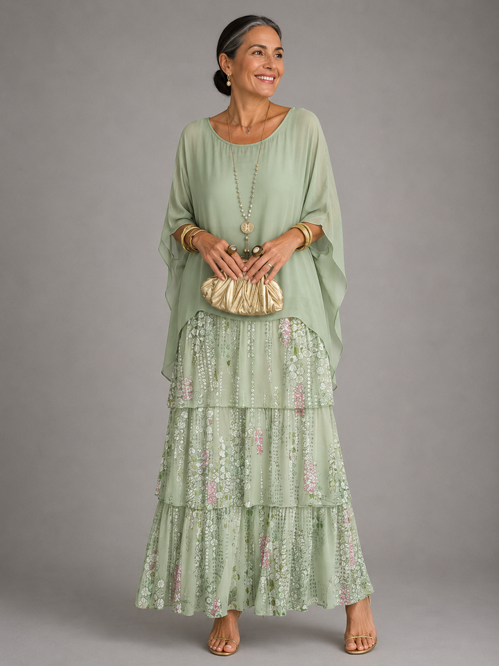 Laurina - Elegant Flowing Maxi Dress