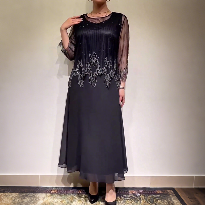 Louisa - Flowing Elegant Midi Dress