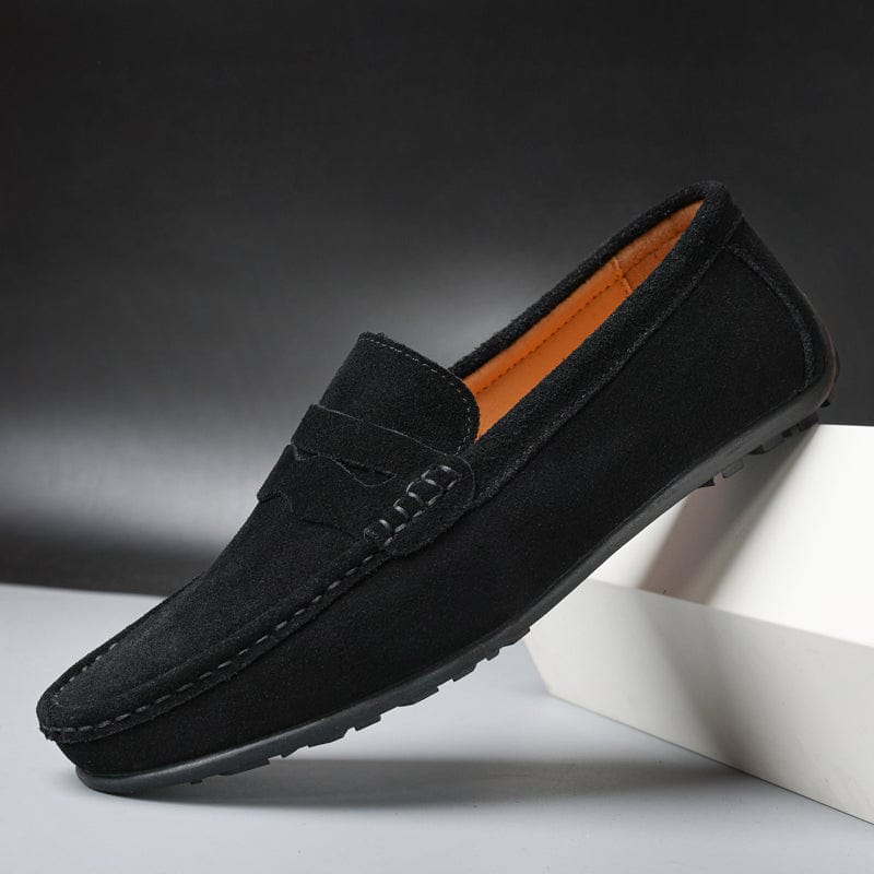 Terry - Suede Loafers with Cushioned Comfort
