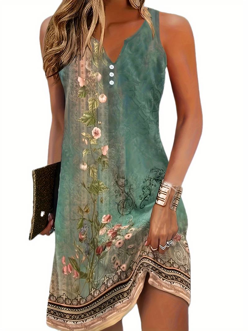 Chloe – Timeless Sleeveless Mini Dress