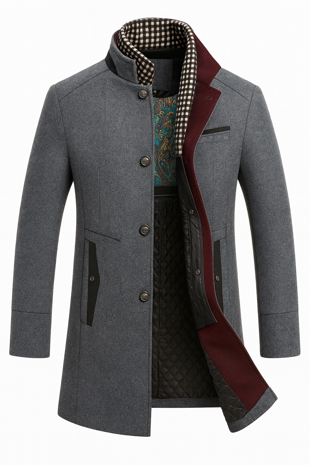 Raffi - Wool Blend Overcoat