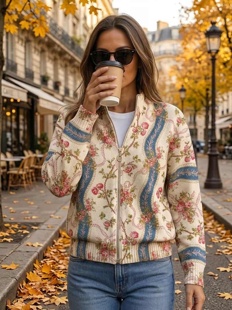 Eulalia™ | Climbing Rose Ribbon Cardigan