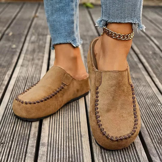 Arabella – Vintage Orthopaedic Leather Mules