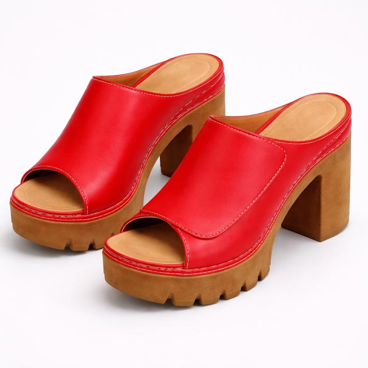Maricel – Platform Heeled Sandals