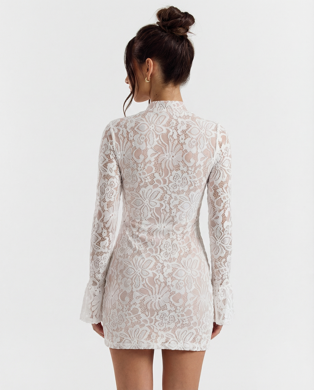 Selena - Lace Bodycon Mini Dress