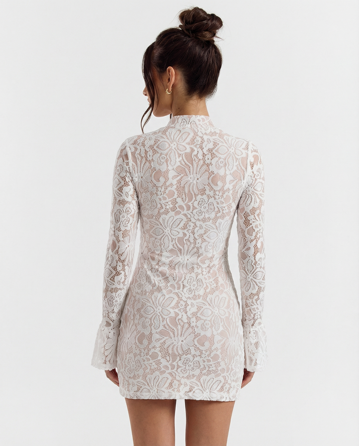 Selena - Lace Bodycon Mini Dress