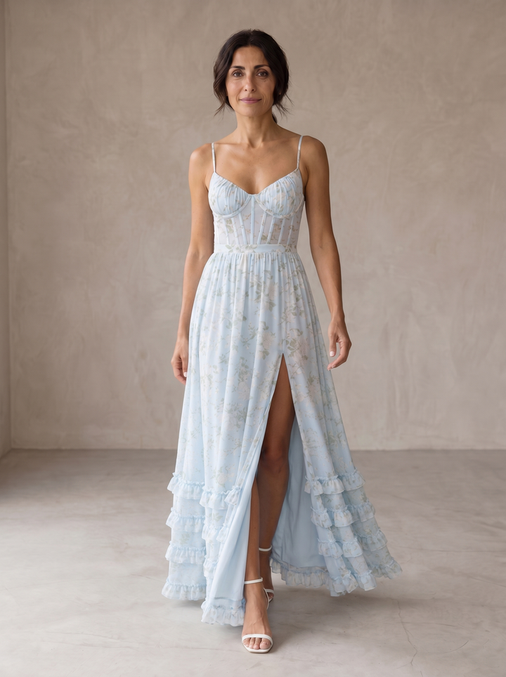 Bella - Flowing Boho Maxi Dress