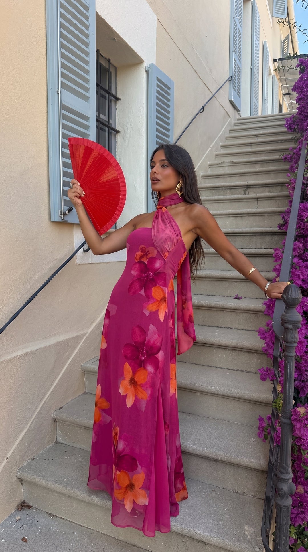 Wilna - Elegant Sleeveless Maxi Dress