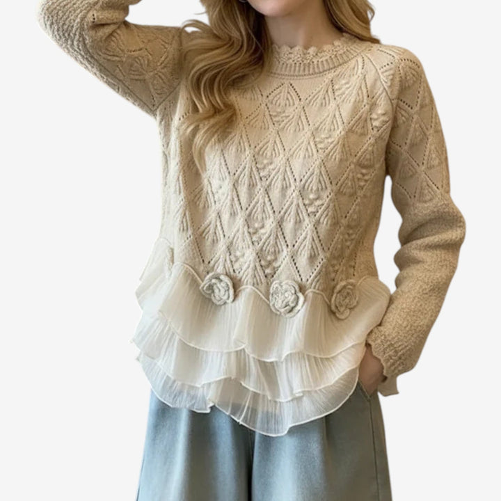 Gracie – Textured Knit Sweater