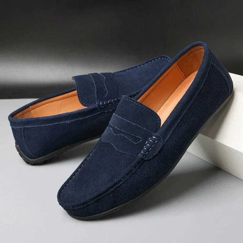Terry - Suede Loafers with Cushioned Comfort