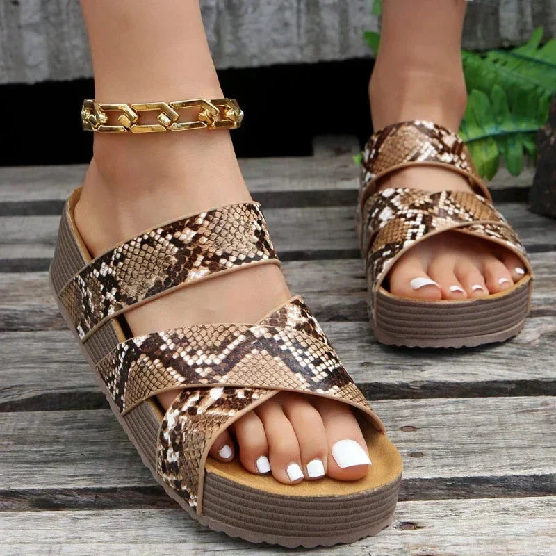 Rosalie - Orthopedic Leather Comfort Sandals