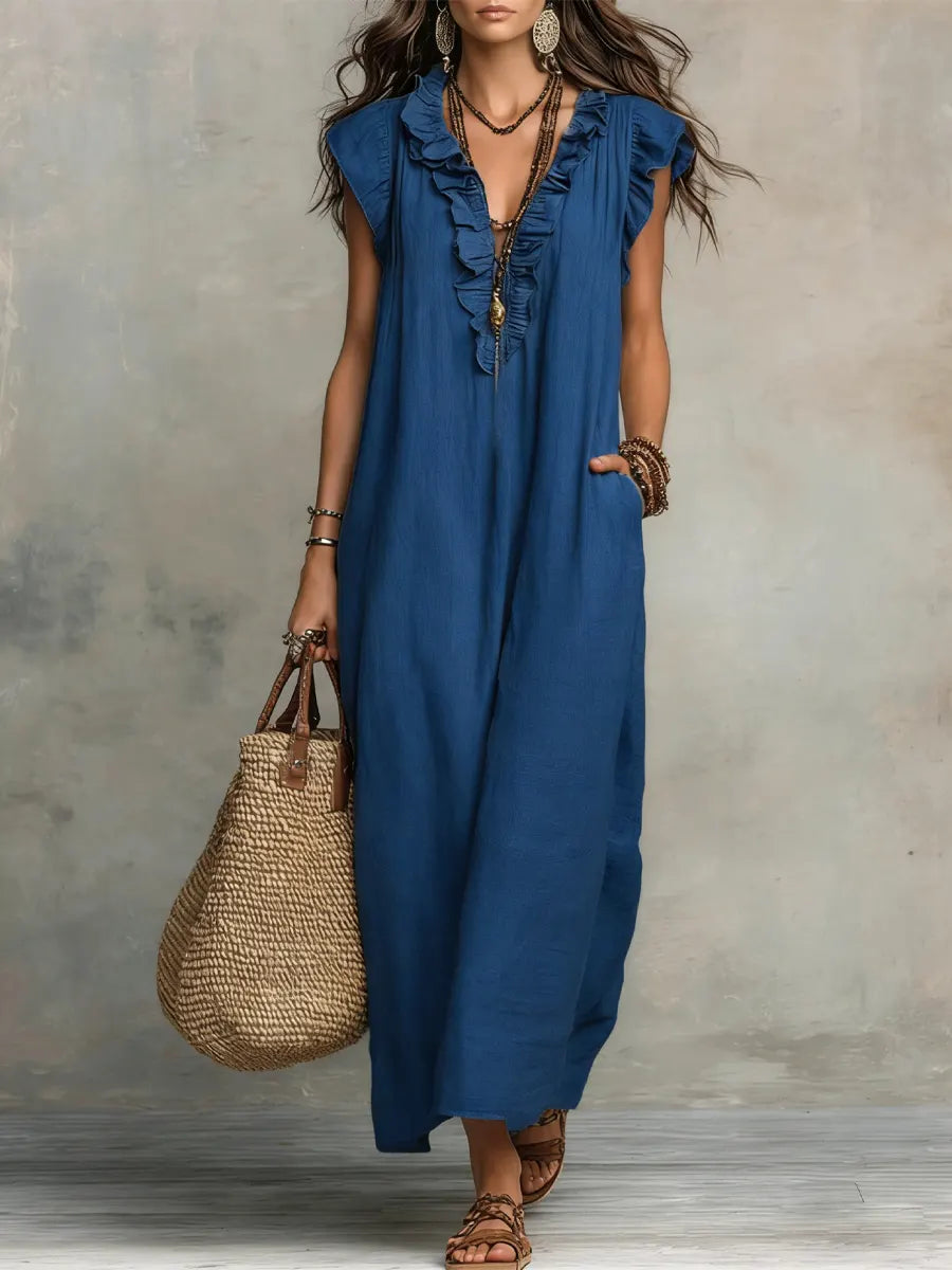 Lia - Bohemian Maxi Summer Dress