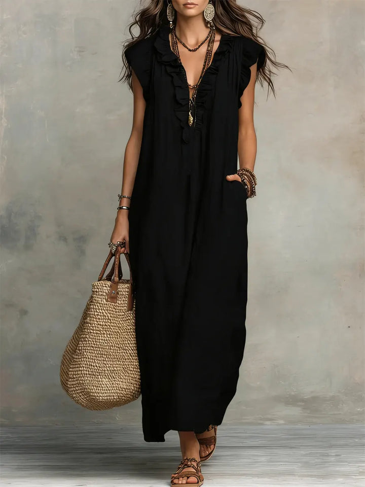 Lia - Bohemian Maxi Summer Dress