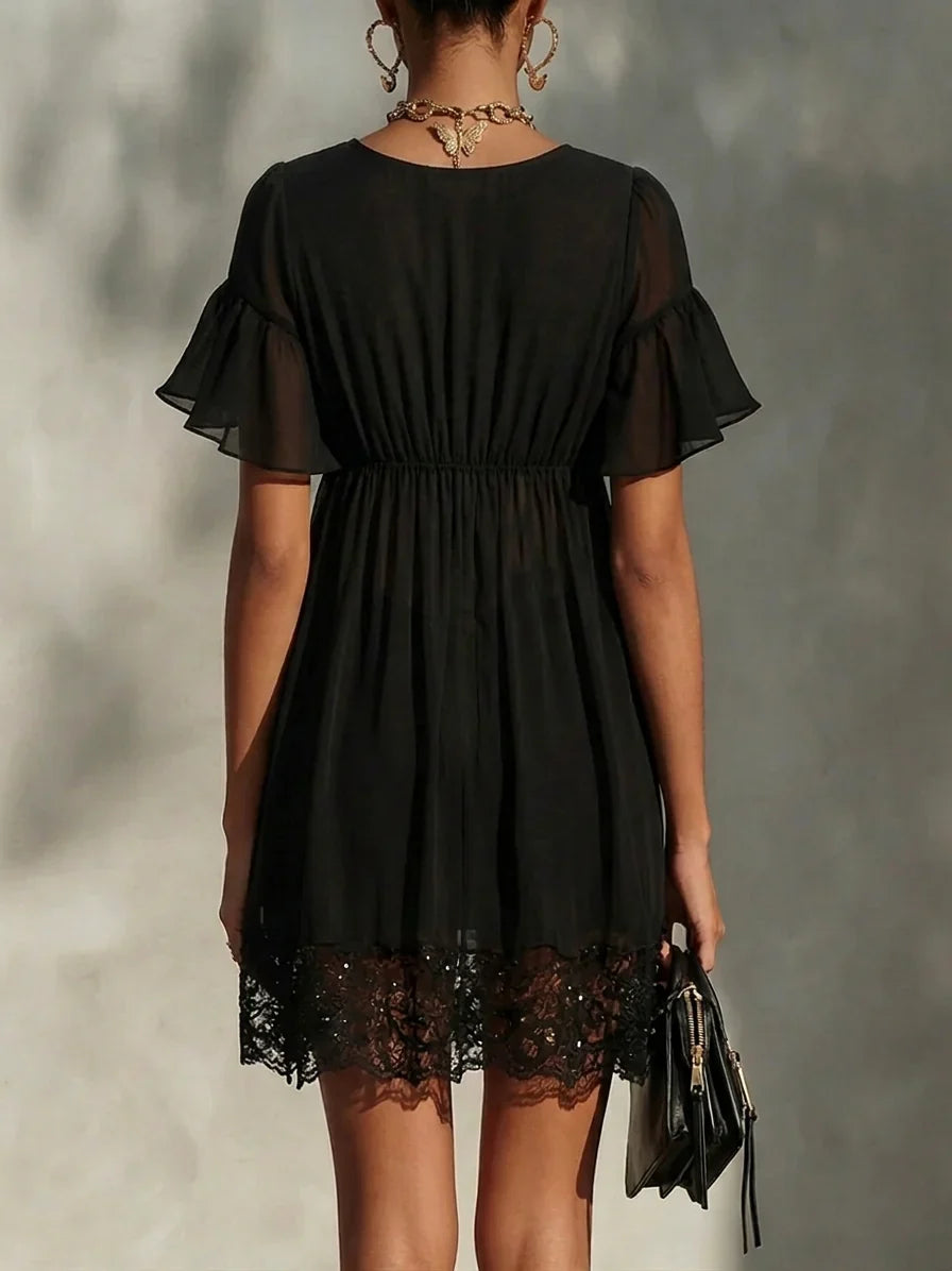 Anabelle - Black Mini Dress