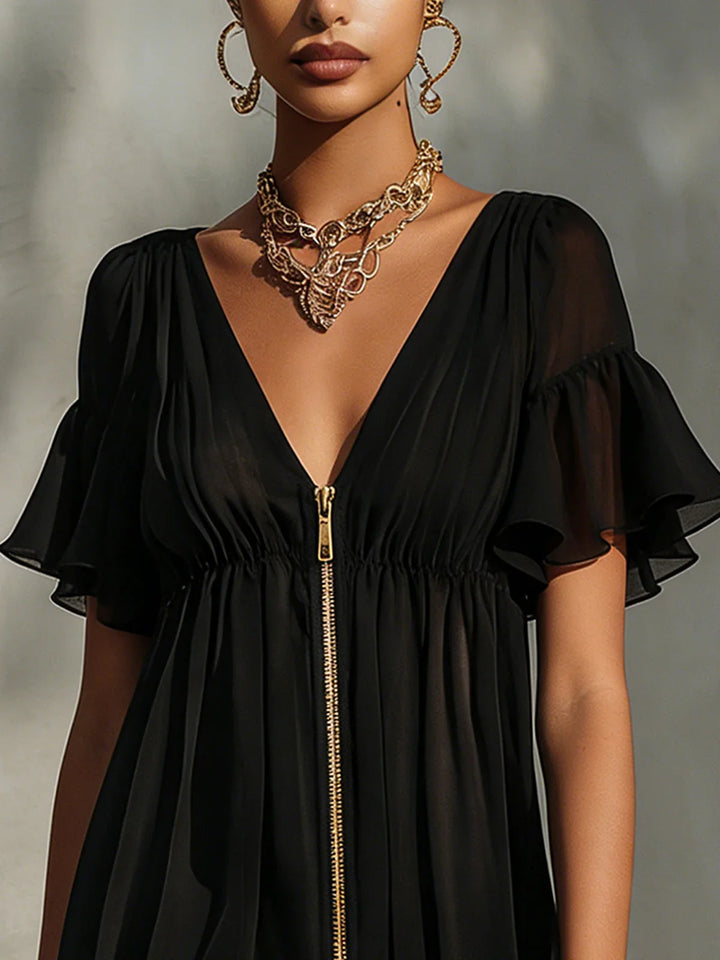 Anabelle - Black Mini Dress
