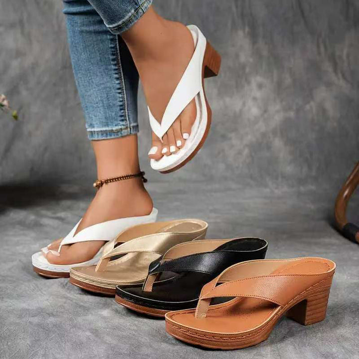 Soffie – Stylish Orthopedic High-Heel Sandals