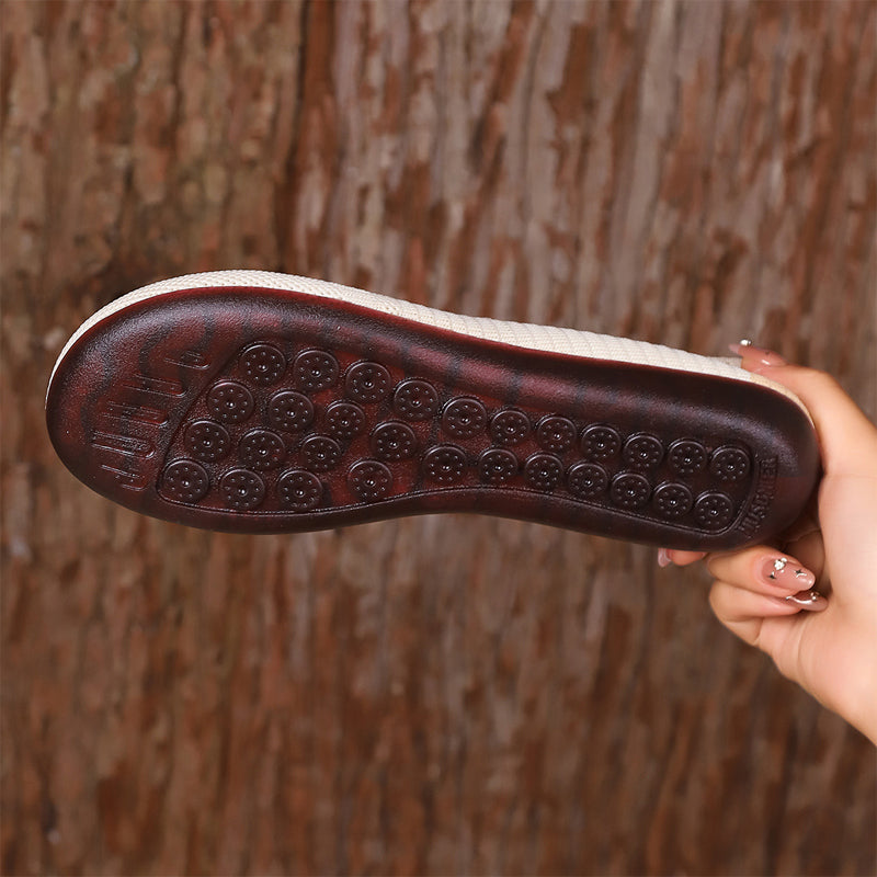 Gemma - Breathable Knit Walking Flats