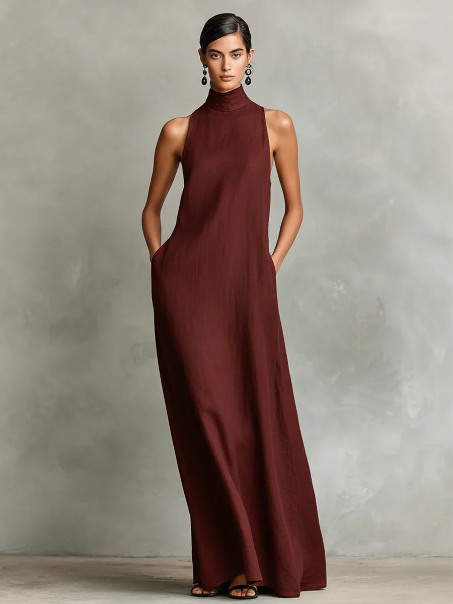 Divina - Minimalist Maxi Dress