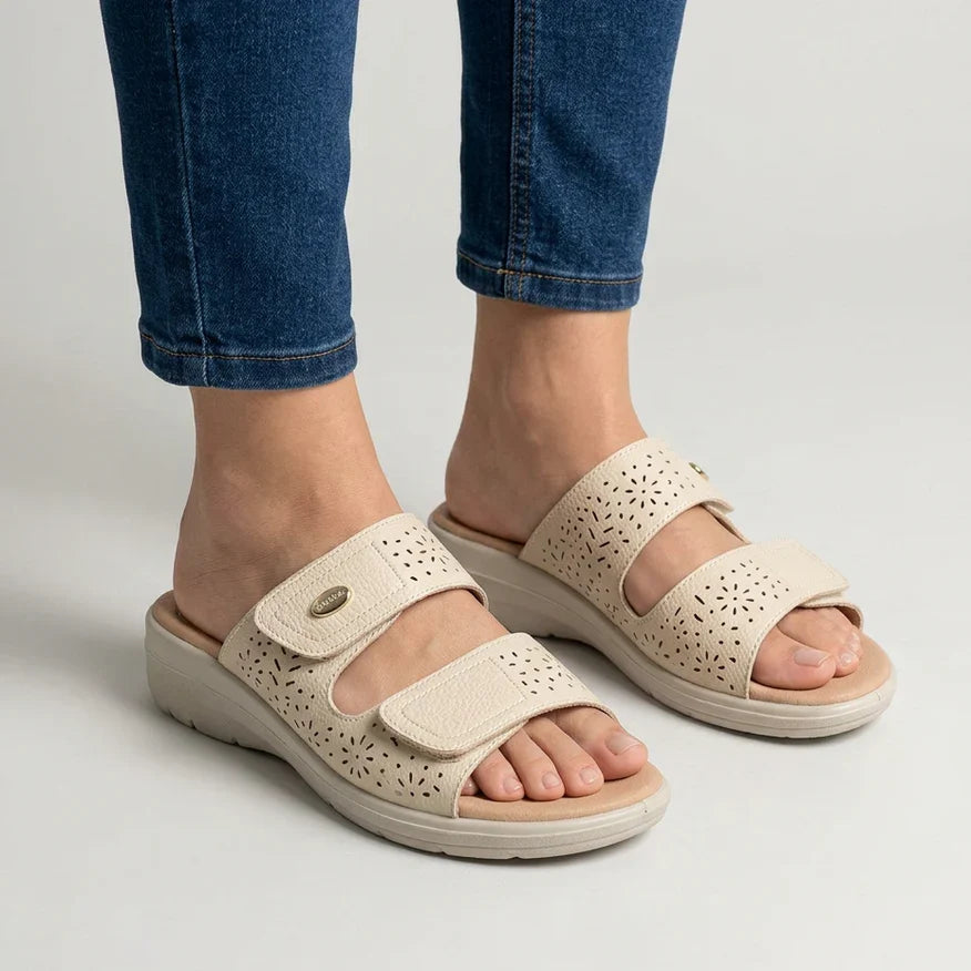 Tricia - Cushioned Orthopedic Comfort Slides