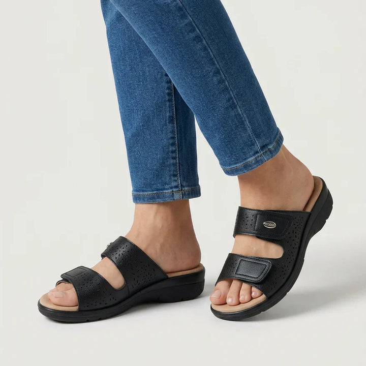 Tricia - Cushioned Orthopedic Comfort Slides