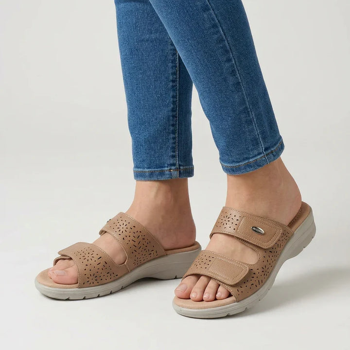 Tricia - Cushioned Orthopedic Comfort Slides